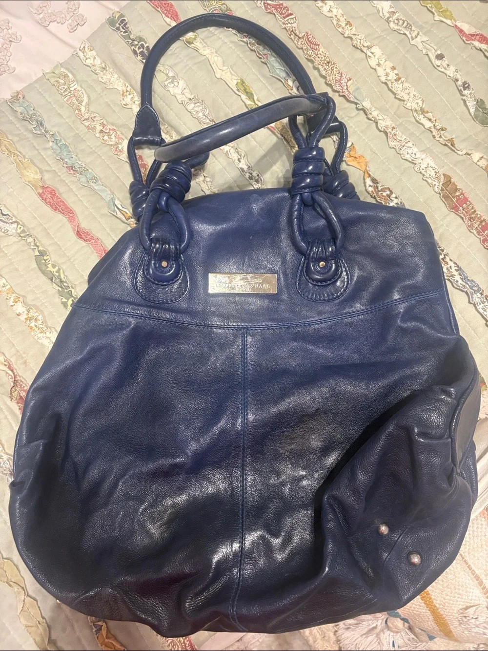 Loeffler Randall soft navy